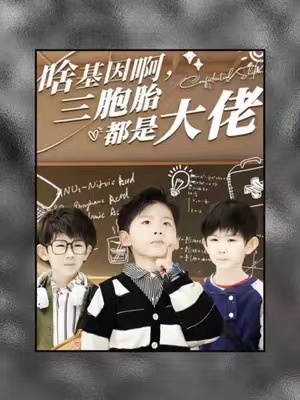 短剧《啥基因啊，三胞胎都是大佬（84集全）》夸克网盘资源免费观看  第1张