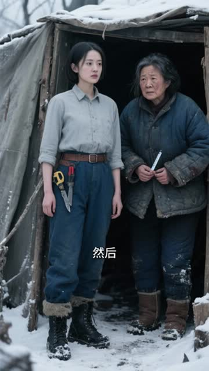 暴雪围城我回农村避末日（38集）逆袭短剧